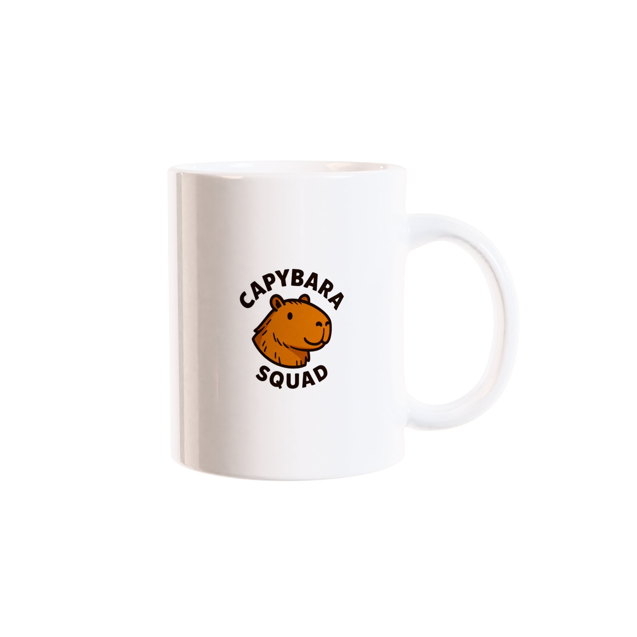 Drink Like a Capybara ceramic mug